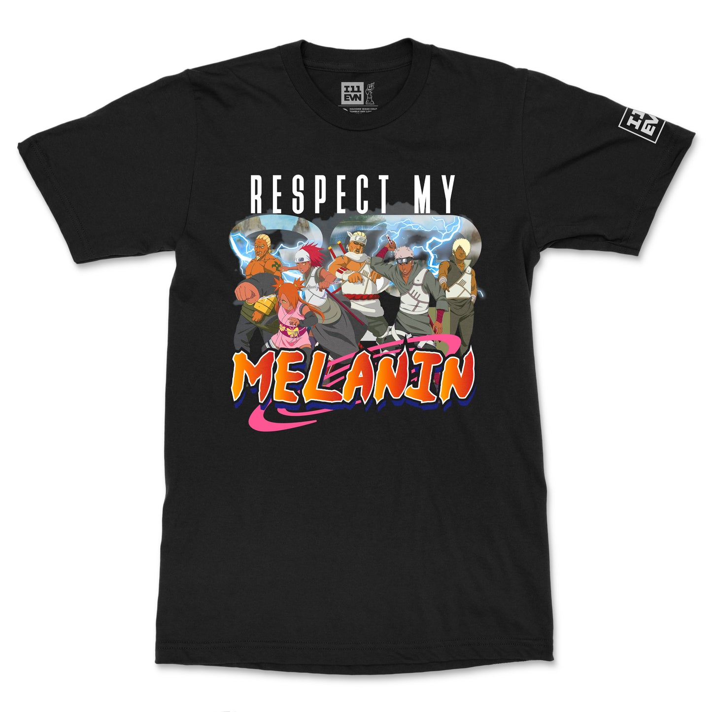 Respect My Melanin Naruto T-Shirt